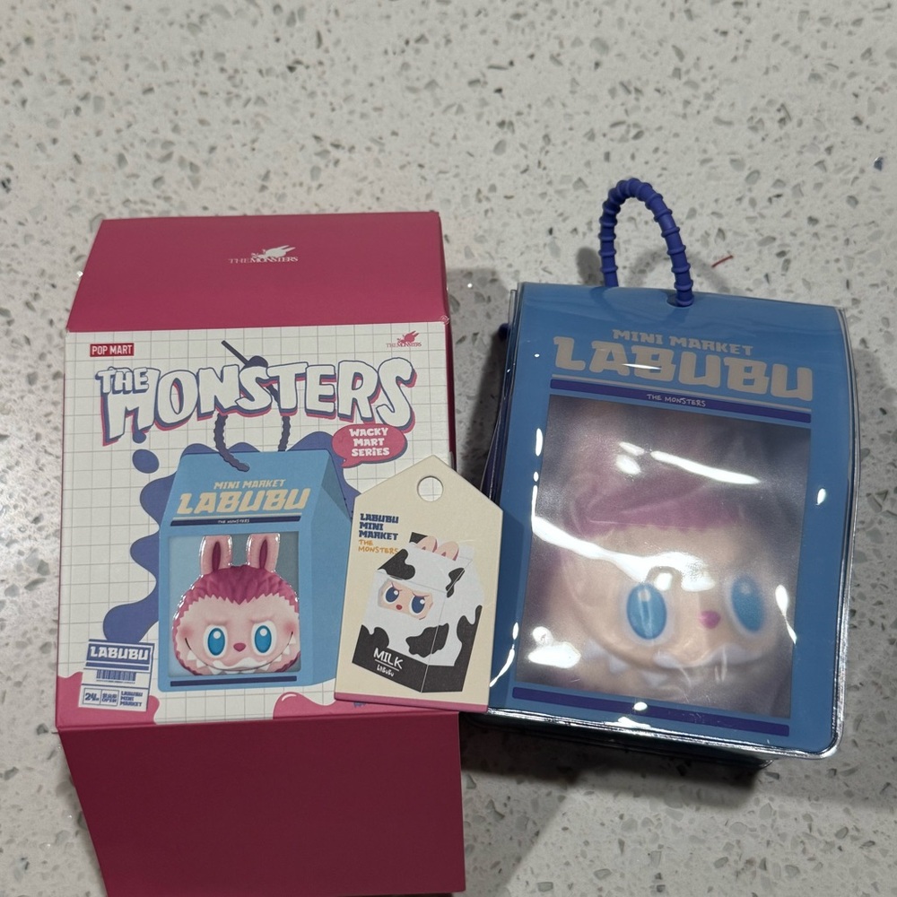 Pop Mart Wacky Mart Squishy Charm Blind Box “Milk”
